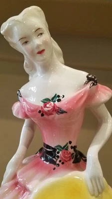 $29.99 • Buy RARE Vintage Goldscheider Fine China Southern Belle In Pink