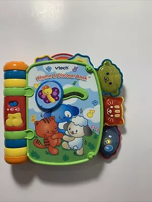 VTech Rhyme And Discover Book - Electronic Book Fun & Education - Animals Sound • $8