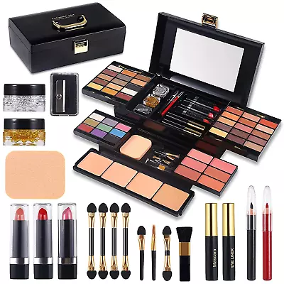 Professional Makeup Kit For Women Girls Full Kit With Mirror 58 Colors All In On • $45.98