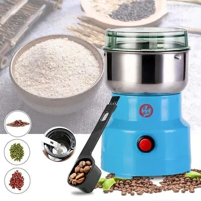 220V Electric Grain Grinder Cereal Mill Flour Powder Machine Walnut Coffee Bean • £15.96