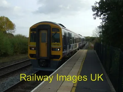 Railway Photo Class 158 DMU - Langley Mill Railway Station 2 C2015 • £2