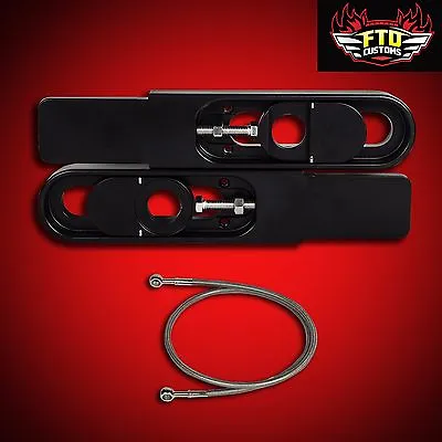 2008 Ninja ZX10R Swingarm Extensions And 36  Brake Line ZX-10R Extensions • $174