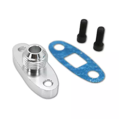 -10AN Turbo Oil Return Drain Flange Adapter Kit For T3 T4 GT37 GT42 GT47 GT55 • $14.95