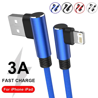 1M 2M 3M USB Cable Fast Charging Data Lead For IPhone 11 12 13 14 X Charger Cord • $8.49