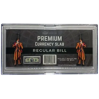 Regular Size Currency Slab US Dollar Bill Banknote Archival Buy 3 Get 1 Free • $5.99