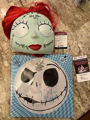 The Nightmare Before Christmas Catherine O'Hara Autographed Sally Mask Disc • £182.41