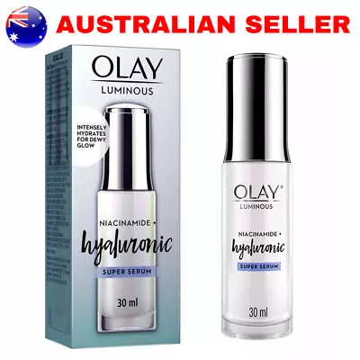 Olay Luminous Niacinamide+ Hyaluronic Super Serum 99% Pure Niacinamide 30ml • $27.99