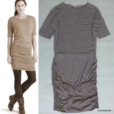 ATHLETA Soft Wool/Modal/Spandex Blend Solstice Tee Short Sleeve Dress Size M • $19.99