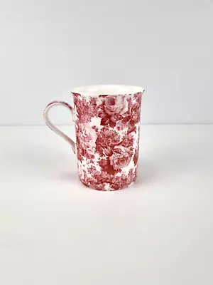 Maxwell & Williams Fine Bone China Antique Pink & White Coffee Mug 2002 VGC • $18.23