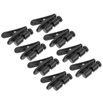  8 Pcs Headphone Cable Clip Earphone Wire Clothing Accessories • £13.09