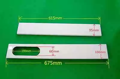 $26.55 • Buy Portable Air Conditioner Spare Parts Window Slide Kit Plate (2pcs/set) 