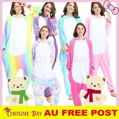 Hello Kitty Adult Animal Kigurumi Cosplay Unisex Pyjamas Pajamas Onesie Costume • $26.95