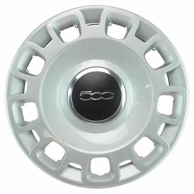 2012-2017 Fiat 500 15  Steel Wheel Silver Hub Cap Cover New Oem Mopar Genuine • $149.74