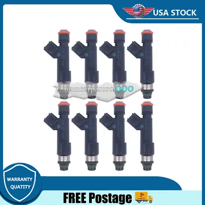 Set(8) Fuel Injectors GAS/FLEX For Ford F-250 F-350 Super Duty 2011-2015 6.2L V8 • $47.99