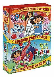 £4.29 • Buy Dora The Explorer: Bumper Party Pack DVD (2009) Chris Gifford Cert U Great Value