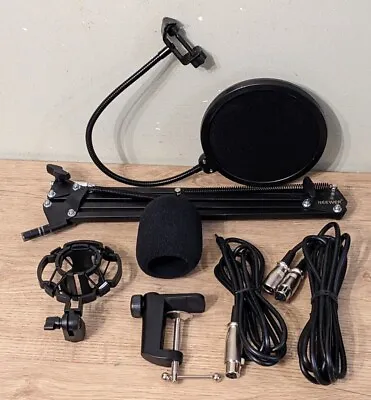 £6.97 • Buy Accessories For Microphone Boom Arm Pop Filter Shock Mount Mic Windshield XLR