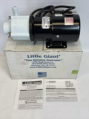 *NEW* Little Giant 582514 Model TE-4-MD-SC Magnetic Drive Pump 1/10HP 230V 1PH • $319.99