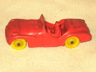 Vintage Auburn Rubber Sports Car - Red • $5