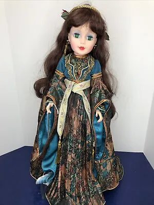 21” Madame Alexander Portrait Doll Maid Marian Beautiful Gown Jointed GR Eyes #o • $99.95