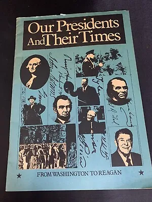 1983 Our Presidents And Their Times From Washington To Reagan Weekly Reader Unit • $4.99