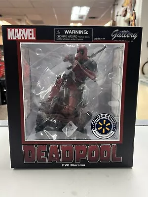 Walmart Exclusive Gallery Diorama Marvel Deadpool Statue Collectible • $60