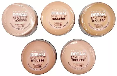 Maybelline Dream Matte Mousse Foundation YOU CHOOSE • $9.95