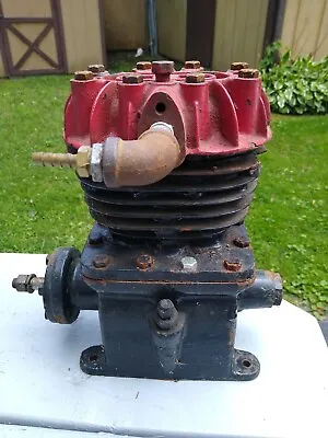 Vintage Air Compressor Pump 12  X 12  Motor • $41.88