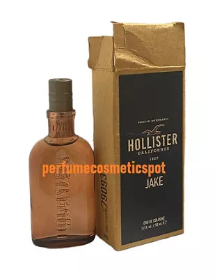 NEW JAKE By HOLLISTER CALIFORNIA 1922 FOR MEN 1.7 OZ 50 ML EAU DE COLOGNE SPRAY • £197.66