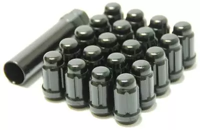 Wheel Mate Muteki Closed End Lug Nuts Deep Black 12x1.25 • $88.67