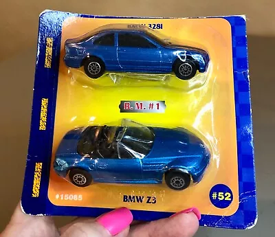 Maisto Road & Track BMW 2-Pack Blue Die-Cast Replica Vehicles • $9.99