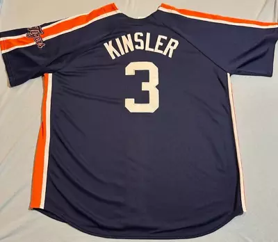 Ian Kinsler #3 Detroit Tigers Blue Jersey; XXL; Genuine Merchandise • $44.95