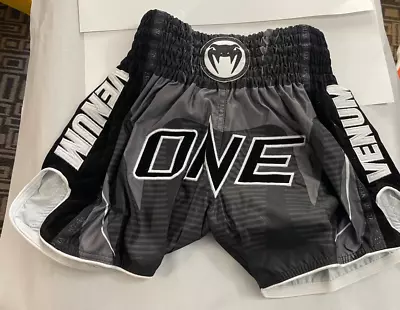 Venum One FC 3.0 Fightshorts Fight  Shorts -  Black/White M Medium • $23.91