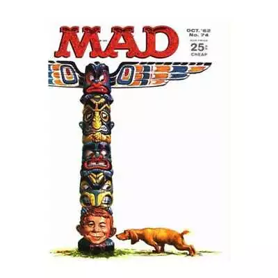 Mad (1952 Series) #74 In Very Good Minus Condition. E.C. Comics [n@ • $14.45