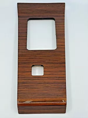 Shifter Frame Panel Console For Mercedes W124 Burl Wood Handmade Zebrano Color • $275.41