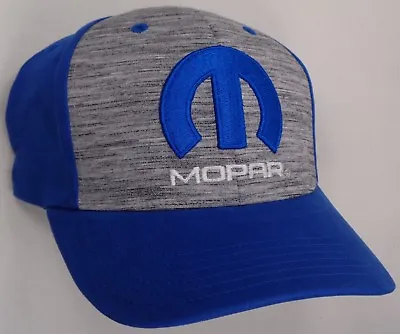 Hat Cap Licensed Mopar M Logo Blue Black Grey CF • $19.99
