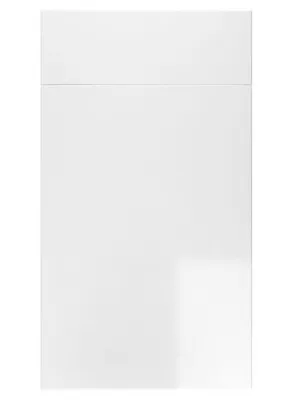 500mm Full Height White Gloss Kitchen Doors Acrylic Edged 715mm High • £32.99