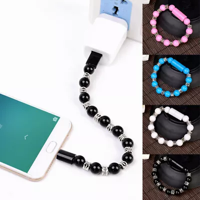 USB Charging Cable Survival Bracelet Data Charger Sync Cord For Mobile Phone New • $3.19