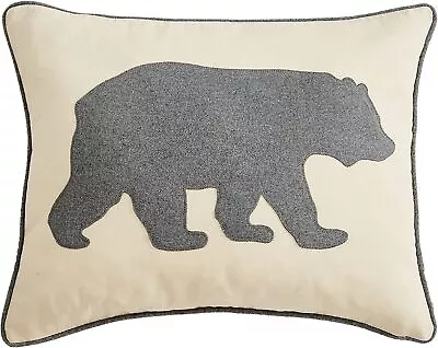 Eddie Bauer Home Throw Pillow With Zipper Closure Perfect Home Decor For Bed Or • $46.17