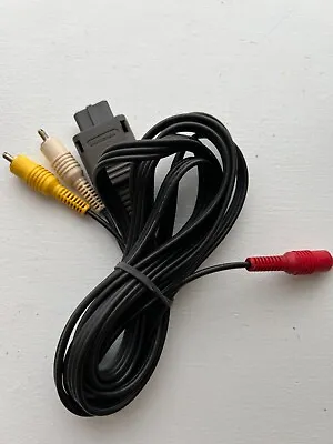 *OFFICIAL AUTHENTIC Nintendo N64 Gamecube SNES AV RCA Video Cable • $14.95