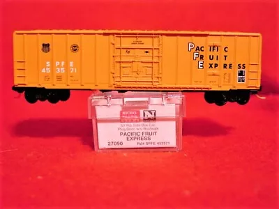 MTL 27090 PACIFIC FRUIT EXPRESS 50' PD Ribside 50' Box Car #453571 'NEW' N-SCALE • $38.50