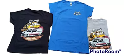 £16.95 • Buy Ladies Campervan T-Shirt Fiat Citroen Peugeot Camper Van Life Camping Staycation