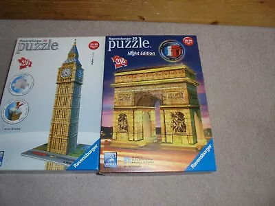 Ravensburger 3d Jigsaw Puzzle - Big Ben • £1.99