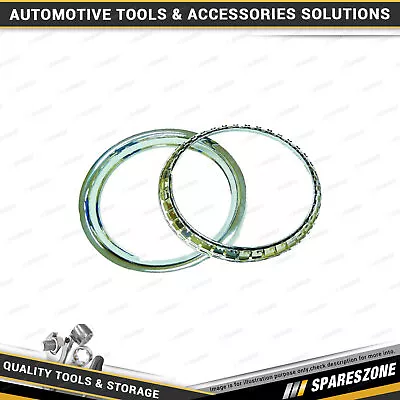 4 Pcs Of PC Covers 14 Inch Chrome Steel Wheel Trim Ring Set - Chrome Plating • $157.95