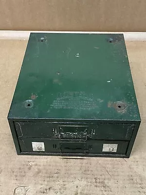 Vintage UNION U-210 Metal Utility 2 Drawer Cabinet Parts Bin • $39.99