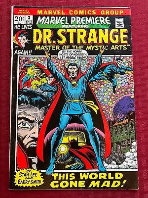 Marvel Premiere #3 VG 1972 Marvel Dr. Strange • $17.99