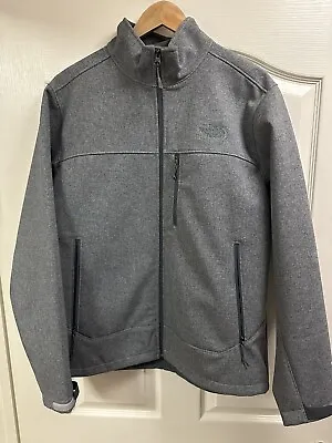 The North Face Gray Mens Large Jacket Hologram Tag Softshell • $50