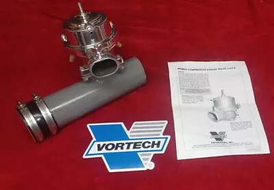 Vortech Supercharger Polished MONDO Race Bypass Valve / Blow Off Valve  • $295