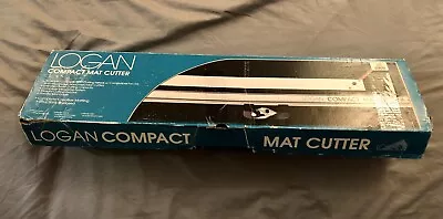 Logan Compact Mat Cutter Model #301 With Bevel Cutting Blade Framing Made In USA • $54.99