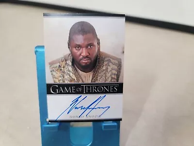 2014 Game Of Thrones Season 3 Bordered Nonso Anozie Xaro Xhoan Daxos Auto T9900 • $23.75