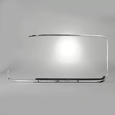 Outer LH Window Scraper W/ Aluminum Trim For 1965-77 T1 VW Super / Beetle Sedan • $129.95